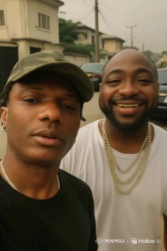 Wizkid and Davido's Collaboration in Lagos – AI Generated Video | Hailuo AI