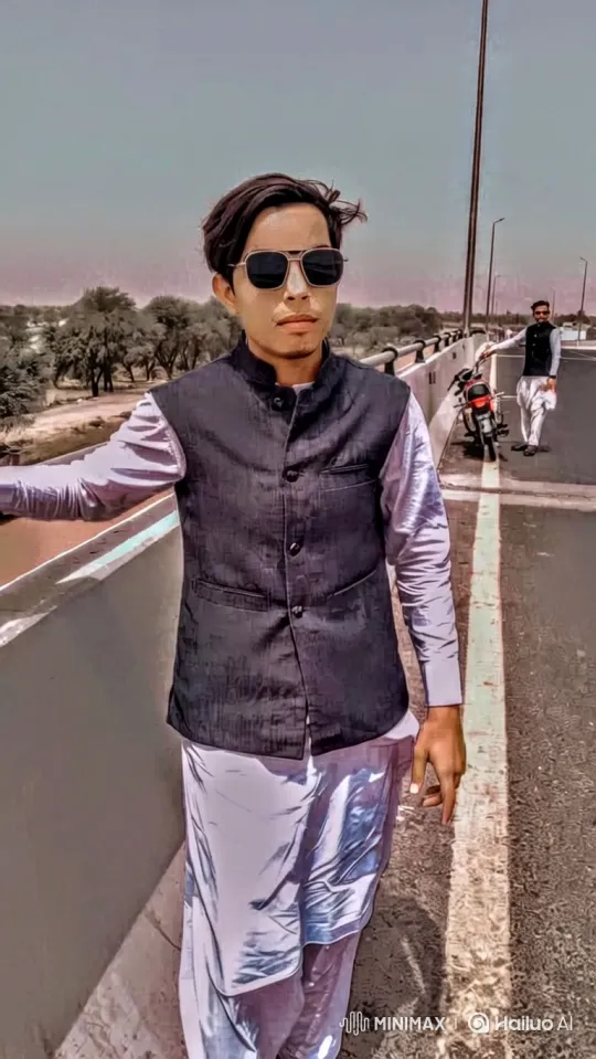 Young Man Enters G-Wagon on Bridge Scene – AI Generated Video | Hailuo AI
