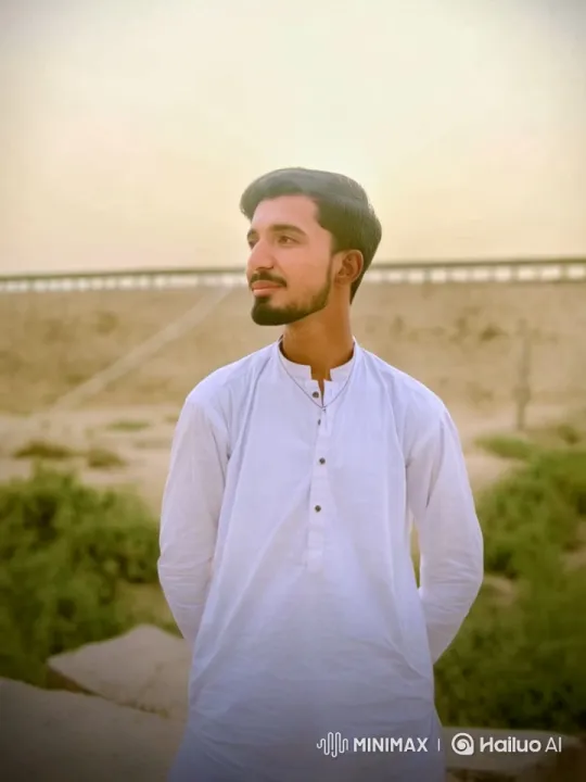 Young Man in Serene Environment Observes Peacefully – AI Generated Video | Hailuo AI