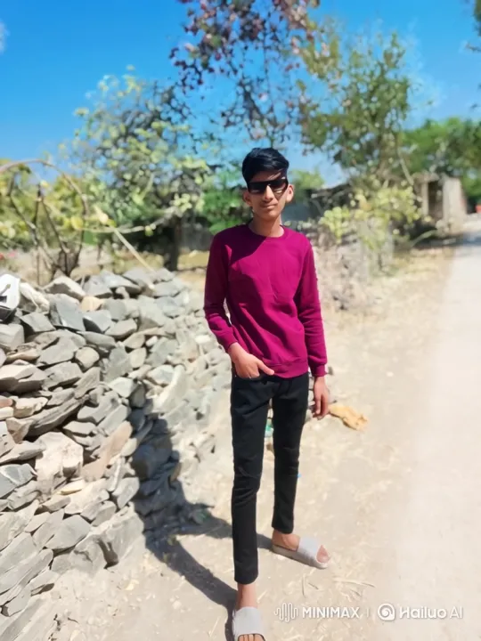 Young Man Meets Figure Resembling Modi in Rural Setting – AI Generated Video | Hailuo AI