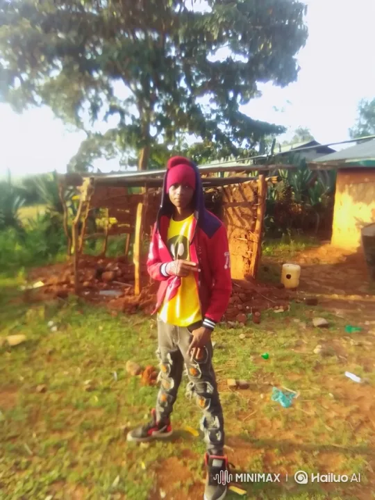 Young Couple Embraces in Rural Setting – AI Generated Video | Hailuo AI