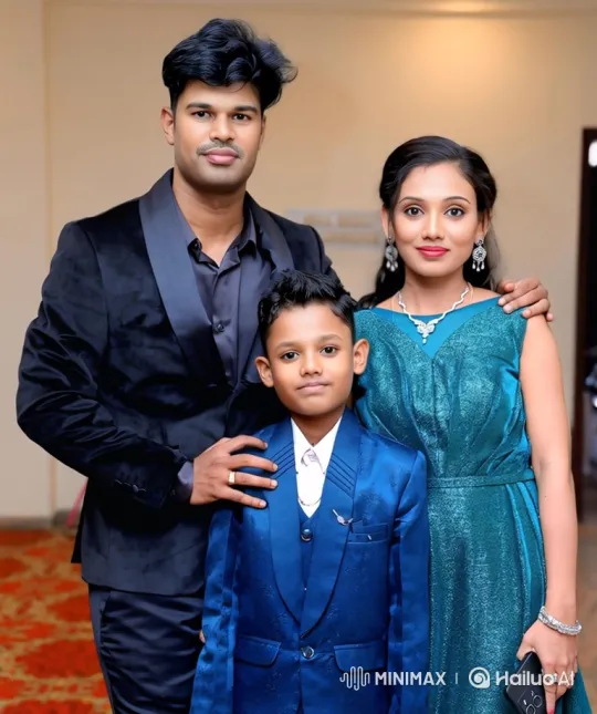 Family Ascends Through Night Sky in Magical Journey – AI Generated Video | Hailuo AI
