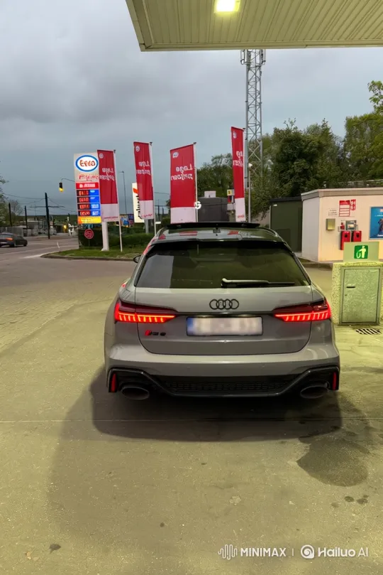 Ascend to Space: A Cinematic Journey from Gas Station to Earth's Orbit – AI Generated Video | Hailuo AI