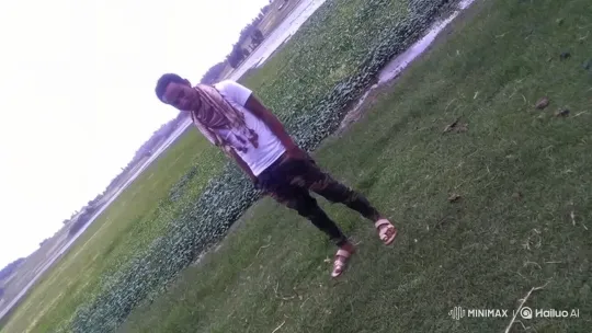 Young Man Enters G-Wagon on Grassy Bank – AI Generated Video | Hailuo AI