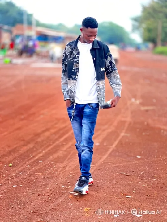 Young Man Approaches and Enters Modern Sedan on Red Dirt Road – AI Generated Video | Hailuo AI