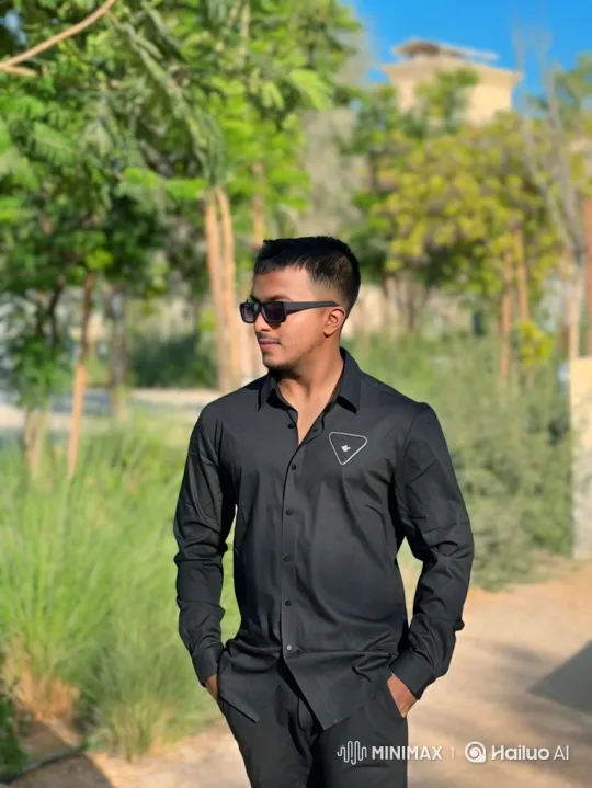 Young Couple's Serene Encounter in Urban Park – AI Generated Video | Hailuo AI