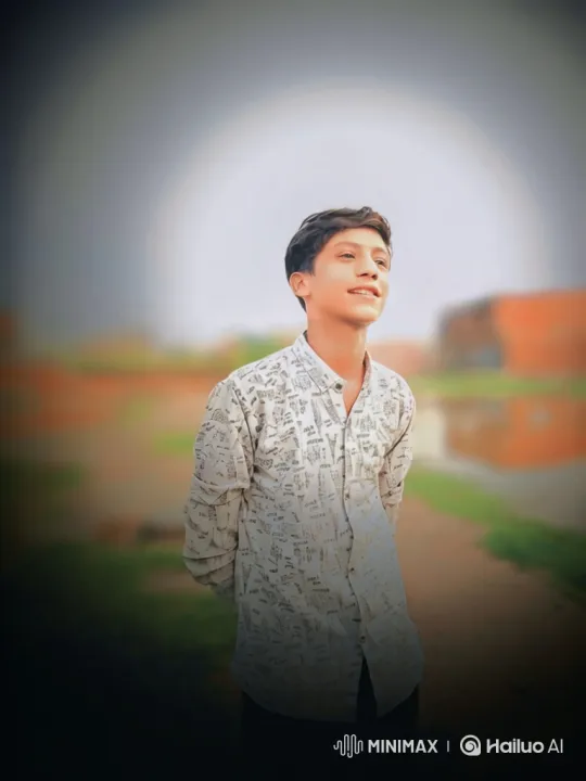 Young Couple in Park Reflects Serenity at Golden Hour – AI Generated Video | Hailuo AI