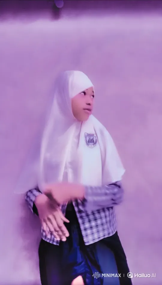 Young Lady Enters Sports Car in Purple-Lit Scene – AI Generated Video | Hailuo AI