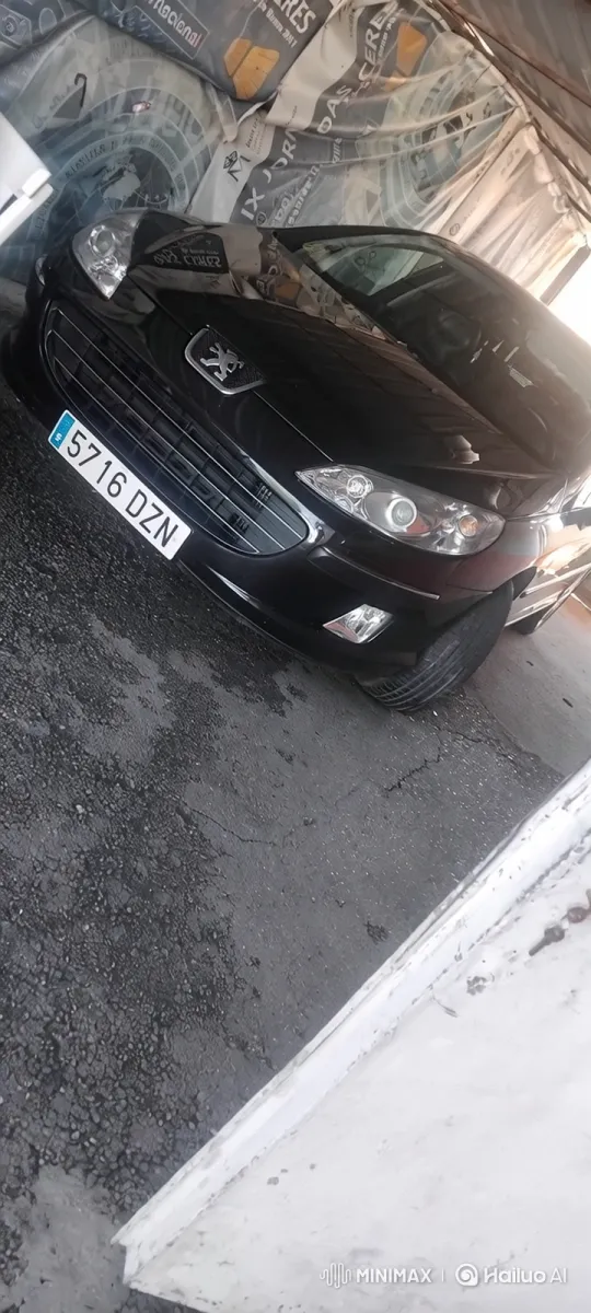 Static Scene: Glossy Peugeot Reflecting in Dim Light – AI Generated Video | Hailuo AI