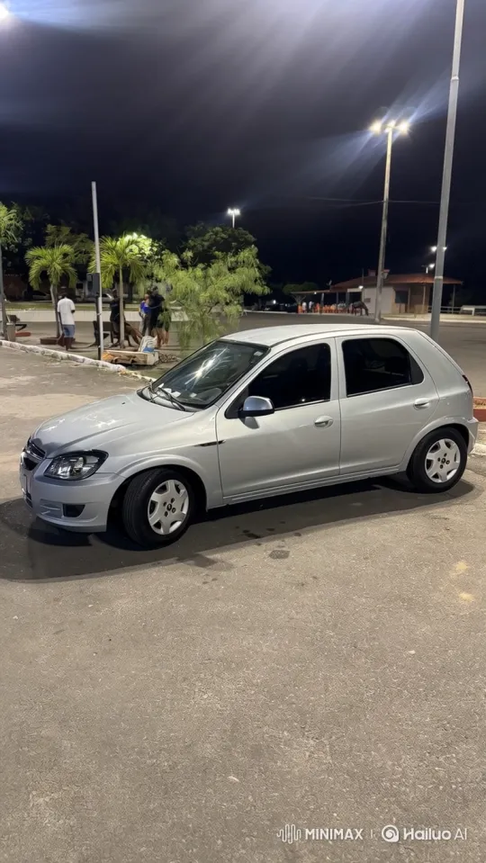 Silver Hatchback Lowering Its Suspension at Night – AI Generated Video | Hailuo AI