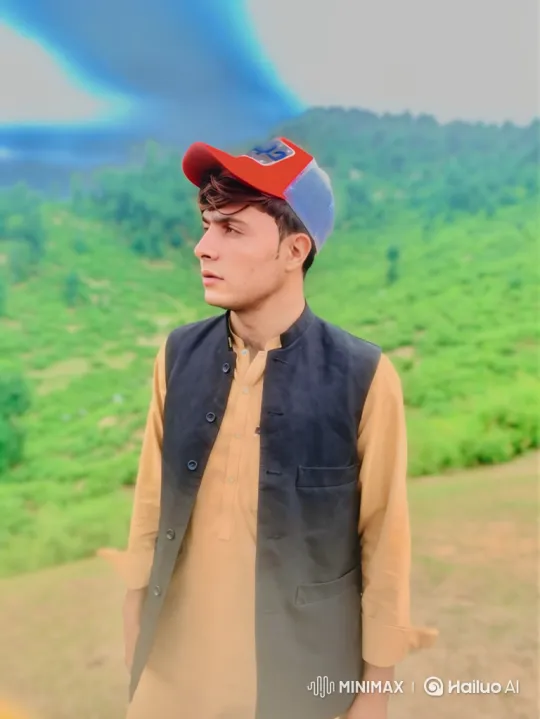 Young Couple Shares Serene Moment in Golden Hour Landscape – AI Generated Video | Hailuo AI