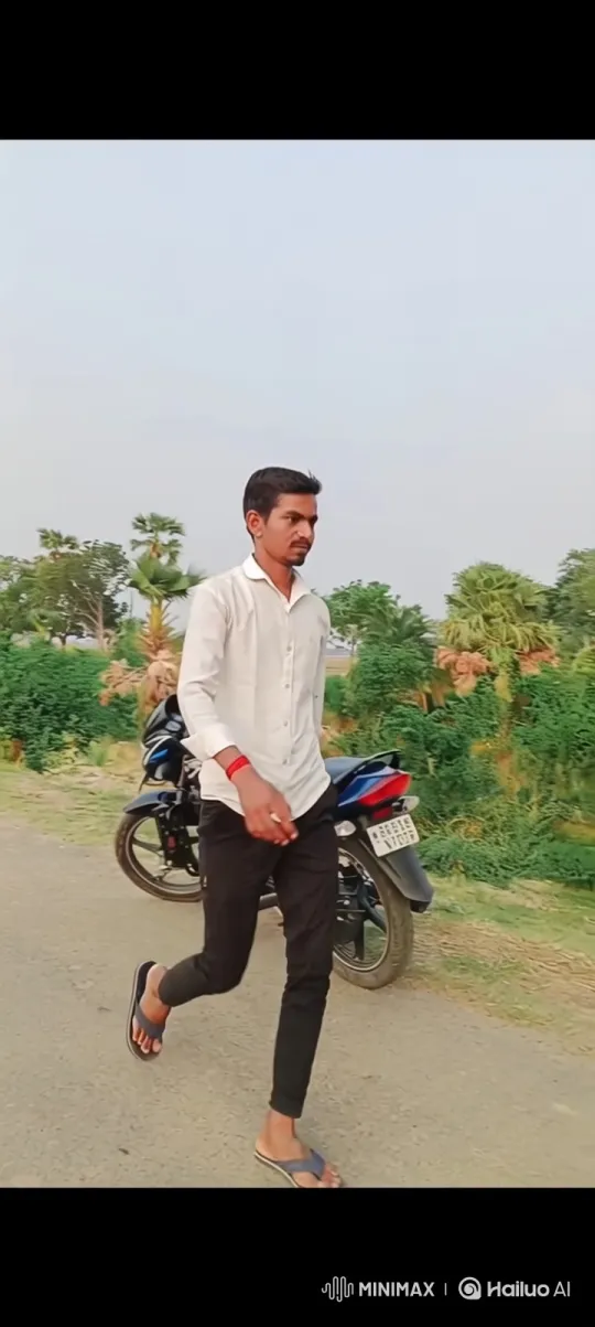Young Man Meets Indian Prime Minister on Dirt Road – AI Generated Video | Hailuo AI