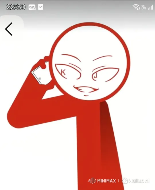 Joyful Stick Figure Celebrates with Dance – AI Generated Video | Hailuo AI