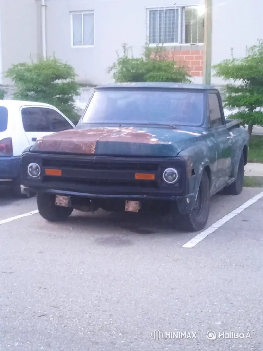 Vintage Pickup Truck Transforms with Hydraulic Suspension – AI Generated Video | Hailuo AI
