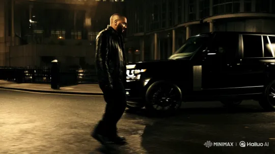 Gangster's Determined March to Powerful Range Rover – AI Generated Video | Hailuo AI