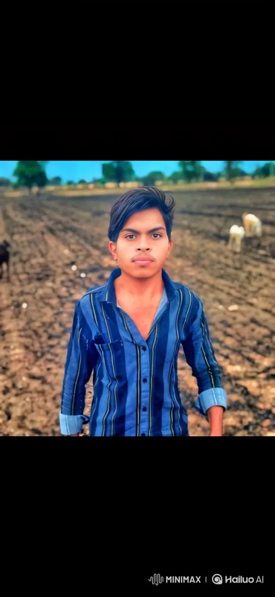 Young Man Gains Confidence, Drives Off in Car Across Field – AI Generated Video | Hailuo AI