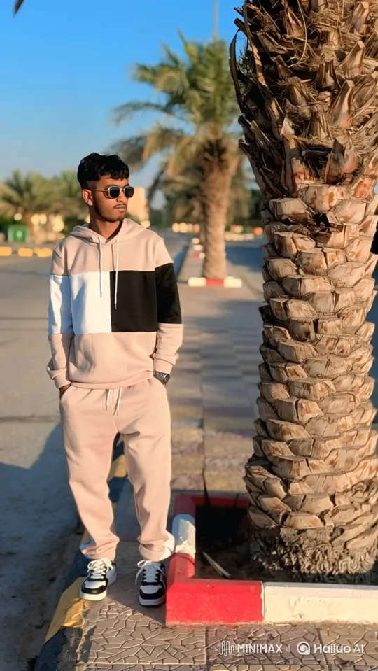 Couple Shares Intimate Moment in Golden Hour Park Scene – AI Generated Video | Hailuo AI