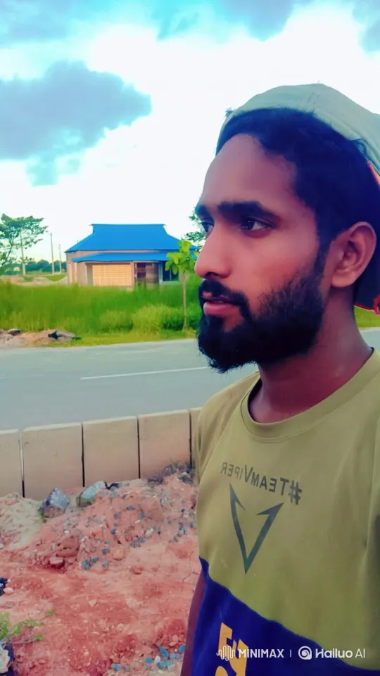 Young Man Enters Lamborghini in Rural Setting – AI Generated Video | Hailuo AI