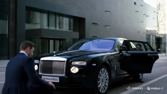 Modi ji Meets Businessman in Modern City – AI Generated Video | Hailuo AI