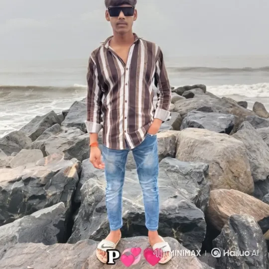 Young Man Meets Modi Impersonator by the Sea – AI Generated Video | Hailuo AI