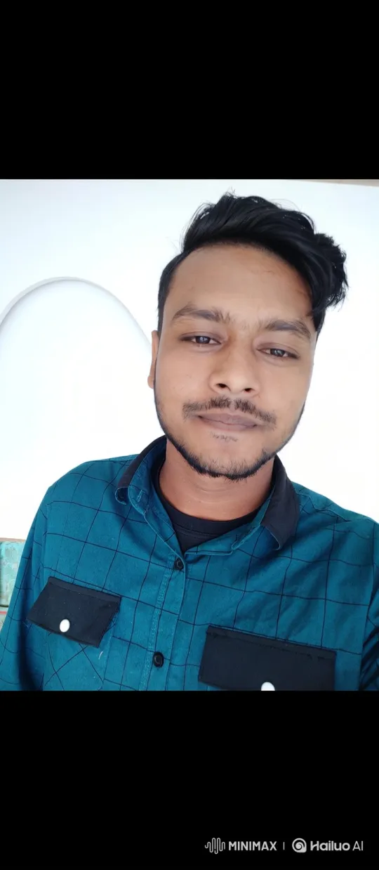 Young Man Expresses Calm Contentment in Close-Up Video – AI Generated Video | Hailuo AI