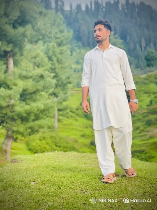 Young Couple Shares Silent Bond on Serene Hillside – AI Generated Video | Hailuo AI