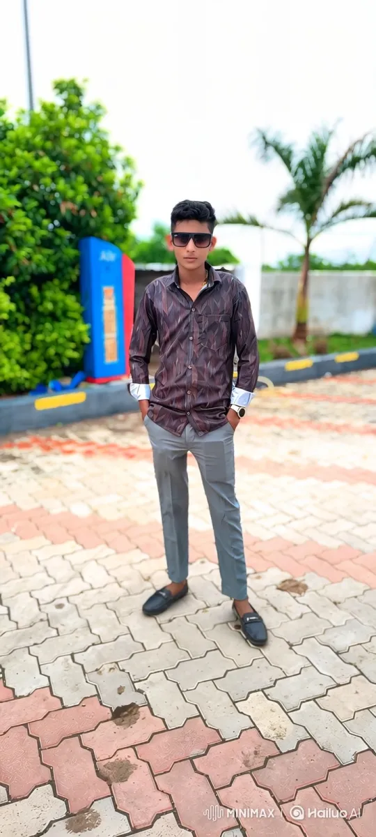Confident Young Man Poses Outdoors with Stylish Sunglasses – AI Generated Video | Hailuo AI