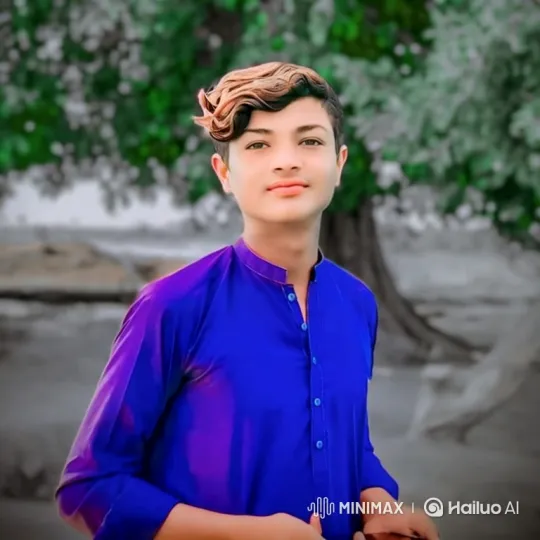 Young Couple Shares Serene Moment in Golden Hour Park – AI Generated Video | Hailuo AI