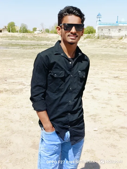 Confident Young Man in Sunlit Landscape – AI Generated Video | Hailuo AI