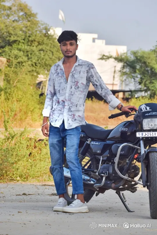 Young Man Transforms Motorcycle into Sports Car – AI Generated Video | Hailuo AI