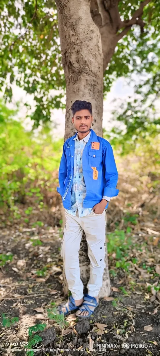 Confident Young Man in Nature Meets Camera – AI Generated Video | Hailuo AI