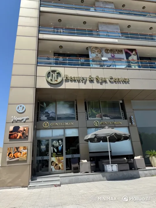 Beauty & Spa Center: Journey from City to Space – AI Generated Video | Hailuo AI