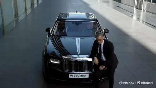 Rolls Royce Arrival: Modi ji Engages Confident Man – AI Generated Video | Hailuo AI