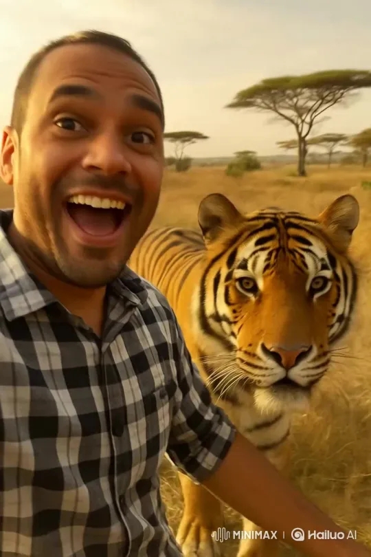 Indian Prime Minister Modi and the Lion Symbolism – AI Generated Video | Hailuo AI