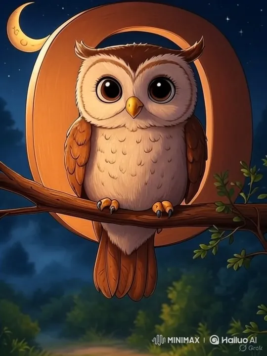 Whimsical Owl Displaying Playful Movements – AI Generated Video | Hailuo AI