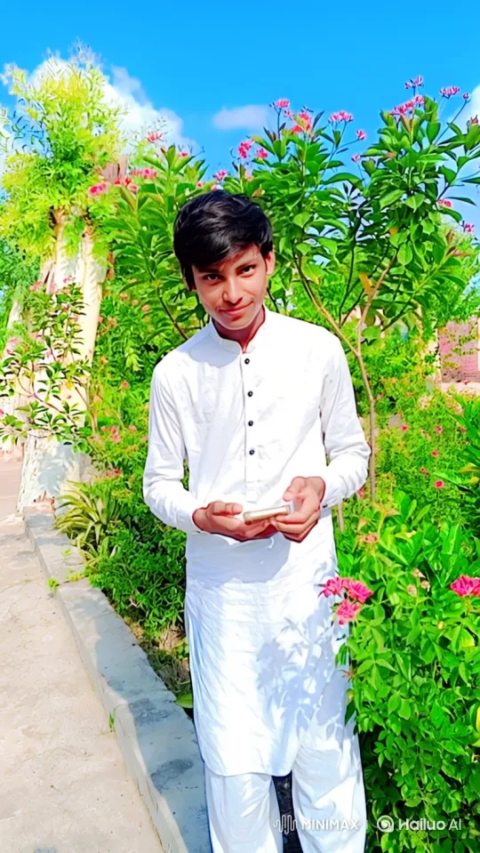Young Man Enters Car in Garden Scene – AI Generated Video | Hailuo AI