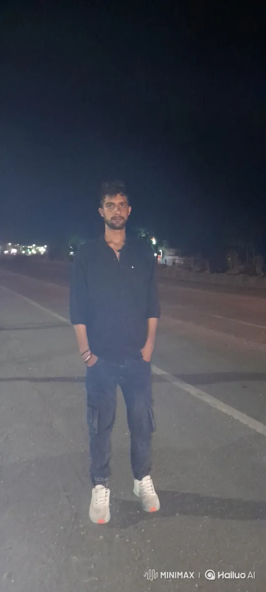 Young Man Meets Narendra Modi on Dimly Lit Road – AI Generated Video | Hailuo AI