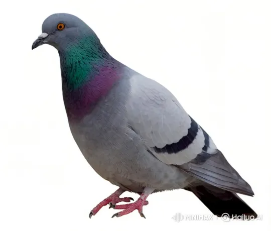Pigeon Relieves Itself in a Bathroom Toilet – AI Generated Video | Hailuo AI