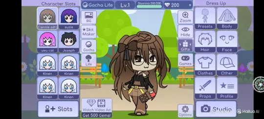 Gacha Life Character Proudly Writes "Gacha Life is Better" – AI Generated Video | Hailuo AI
