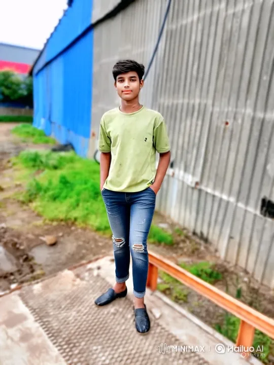 Young Man Relaxing on Outdoor Platform – AI Generated Video | Hailuo AI