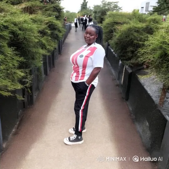 Woman Runs Towards Airplane on Paved Path – AI Generated Video | Hailuo AI