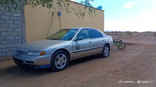 Sedan Lowering Its Suspension on Dirt Lot – AI Generated Video | Hailuo AI