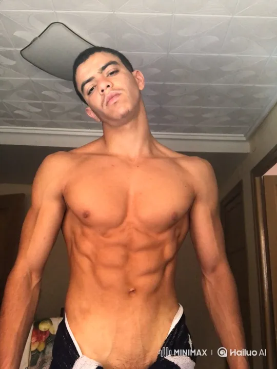 Muscular Man Showcases Power in Slow-Motion Punch – AI Generated Video | Hailuo AI