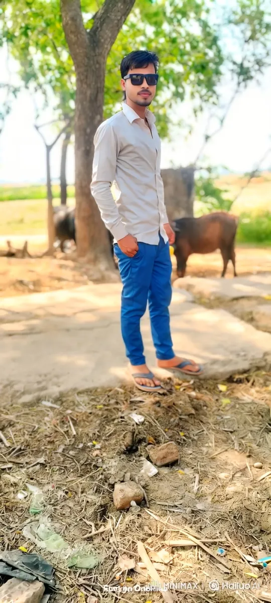 Young Man Surprised by Prime Minister Modi in Rural Setting – AI Generated Video | Hailuo AI