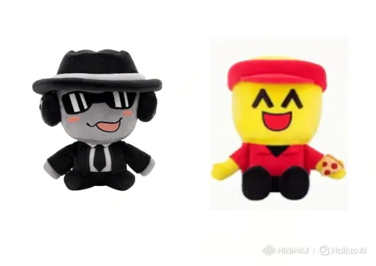 Plush Toys Engage in Comical Fight Scene – AI Generated Video | Hailuo AI