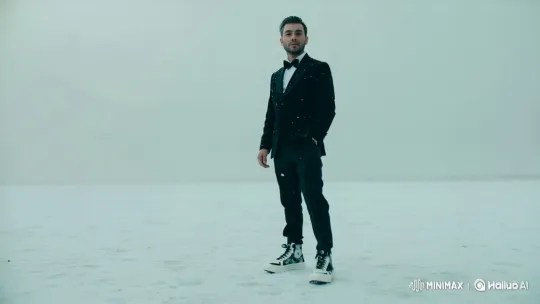 Magical Transformation from Winter to Spring in a Snowy Landscape – AI Generated Video | Hailuo AI