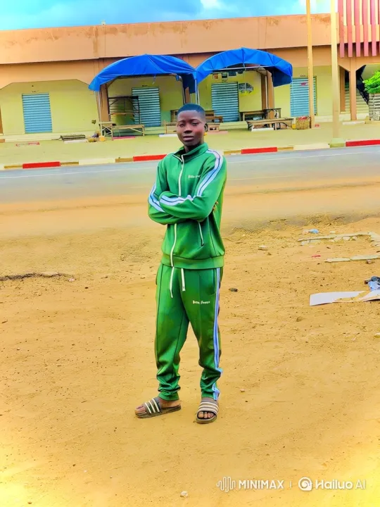 Young Man Greeted by Various Individuals Including Niger's President – AI Generated Video | Hailuo AI