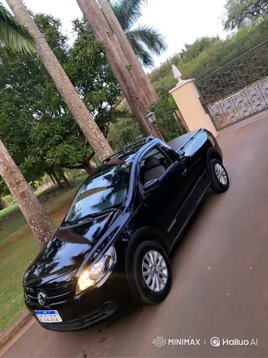 Black Pickup Truck Lowering in Tranquil Setting – AI Generated Video | Hailuo AI