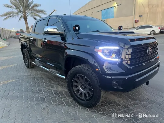 Black Pickup Truck Showcases Air Suspension System – AI Generated Video | Hailuo AI