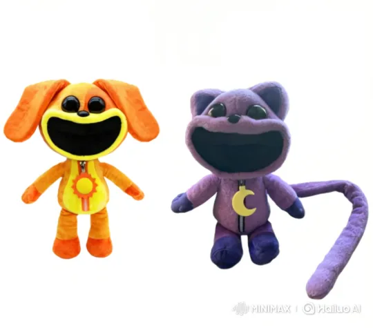 Abandoned Factory Chase: Plush Toys vs. Shadow Monster – AI Generated Video | Hailuo AI